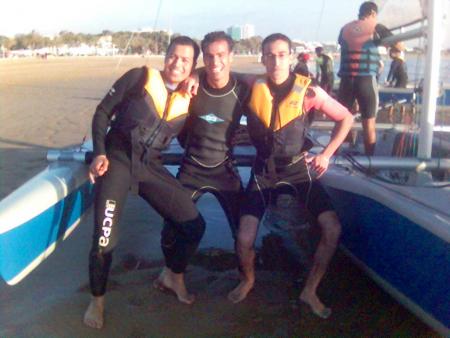encore sur le trimaran